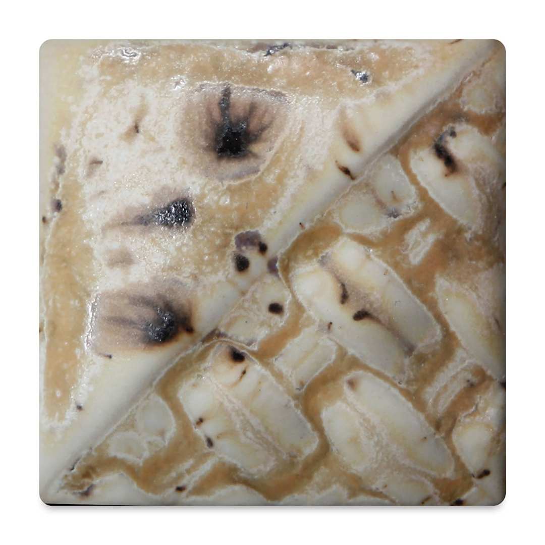 Open in modal - Mayco Stoneware Crystal Glaze - Sandstone fired to cone 6 oxidation