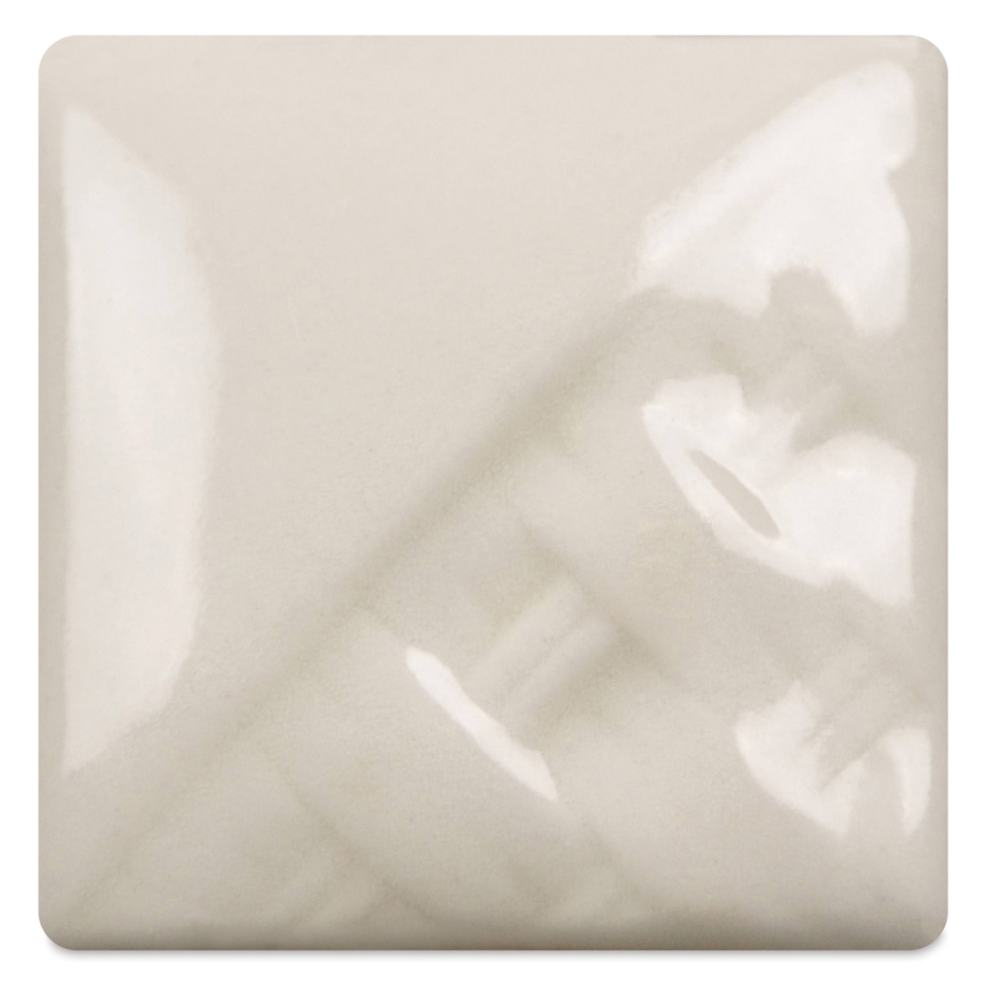 Open in modal - Mayco Stoneware Zinc Free Clear Glaze fired to Cone 10