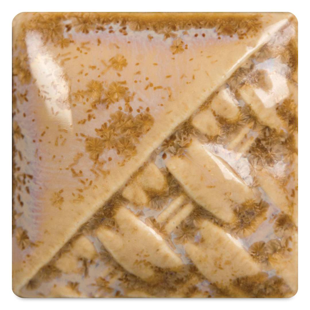 Open in modal - Mayco Stoneware Classic Glaze - Micro Champagne, fired at cone 6 oxidation