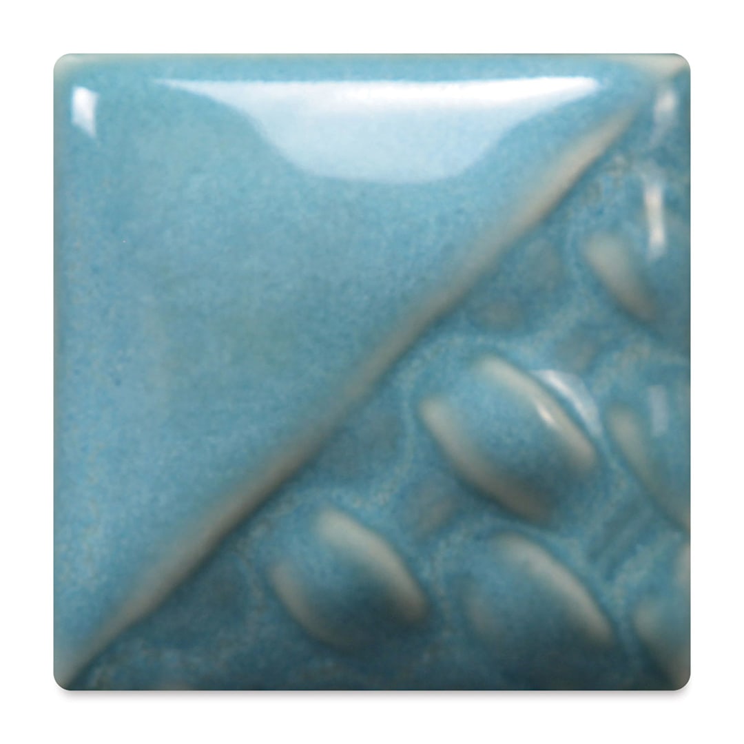 Open in modal - Mayco Stoneware Classic Glaze - Norse Blue, fired at cone 6 oxidation
