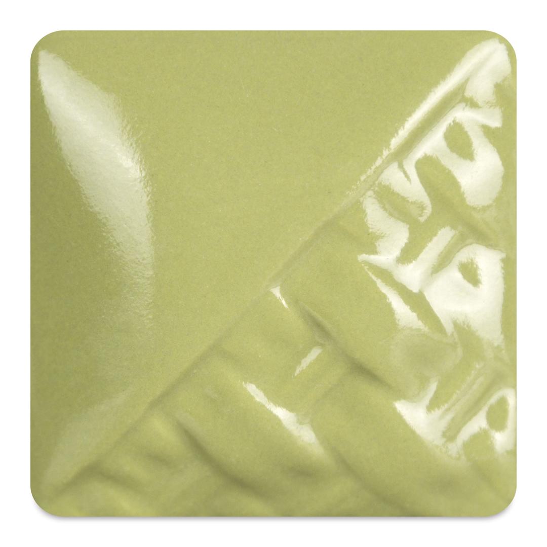 Open in modal - Mayco Stoneware Gloss Glaze - Sage Gloss fired to cone 6 oxidation
