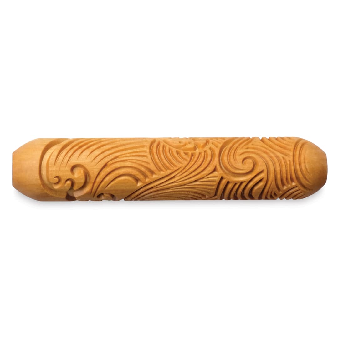Open in modal - MKM Pottery Tools Big Hand Roller - North Shore Waves