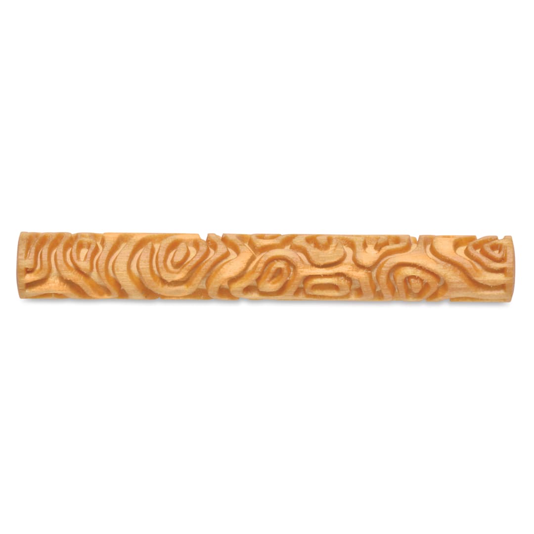 Open in modal - MKM Pottery Tools Twig Hand Roller - Topographic