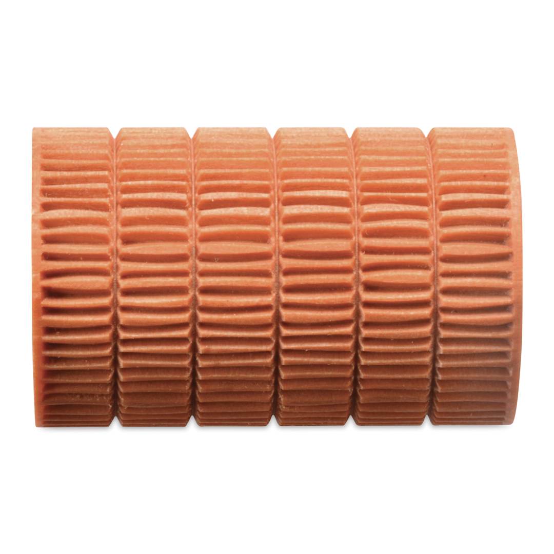 Open in modal - MKM Pottery Tools Large Handle Roller - Layered Lines