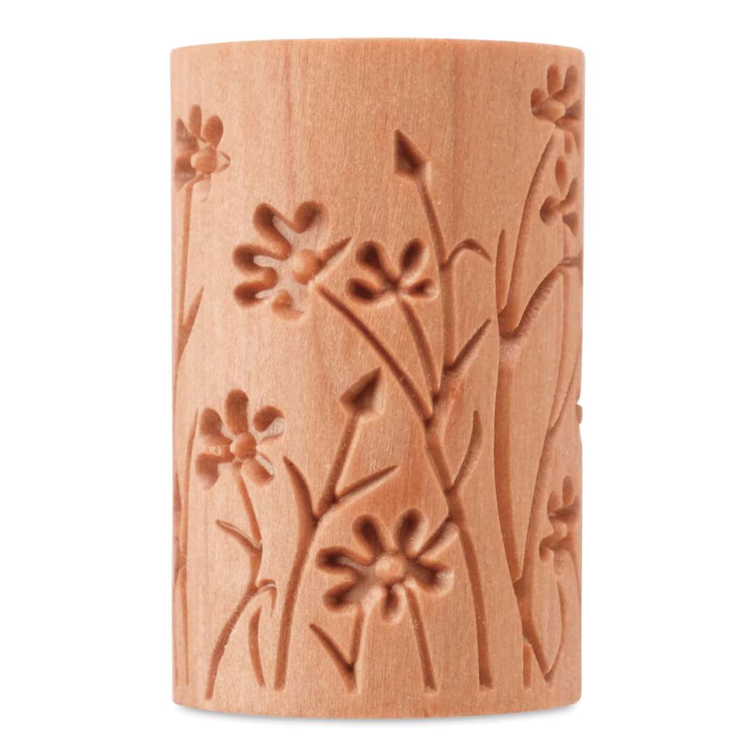 Open in modal - MKM Pottery Tools Large Handle Roller - Wild Flowers