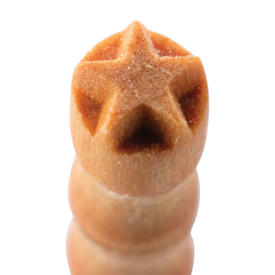 Open in modal - MKM Pottery Tools Mini Round Stamp - Texas Star
