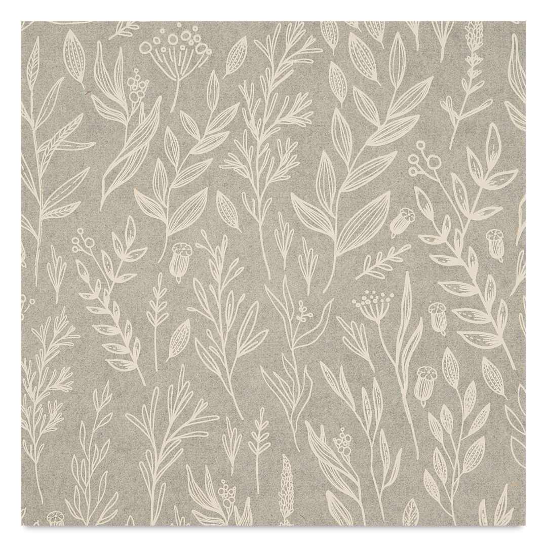 Open in modal - Elan Transfers Underglaze Transfer Sheet - Branches, White close up