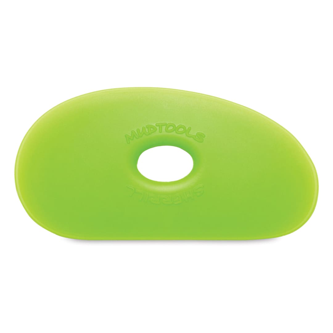 Open in modal - Mudtools Polymer Rib - Shape 1, Green/Medium