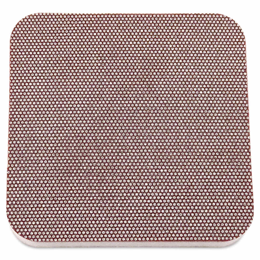 Open in modal - DiamondCore Flexible Diamond Sanding Pad - B3, Rounded Corners, 200 grit
