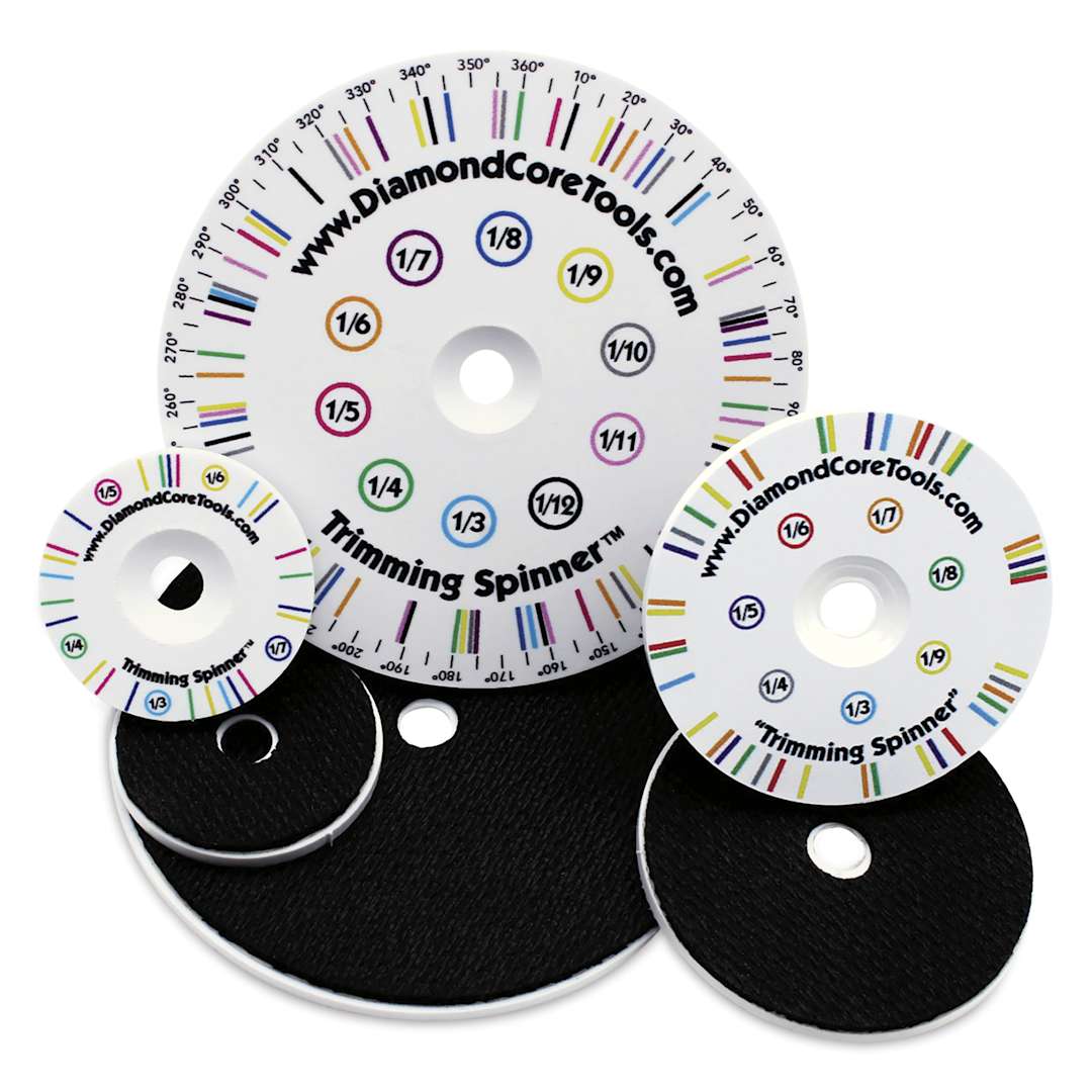 Open in modal - DiamondCore Pottery Trimming Spinners - Set of 3