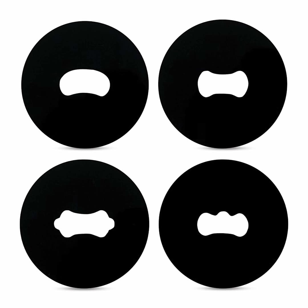 Open in modal - The Ceramic Shop Extruder Die Set - Set of 4, Handle Die Set 3