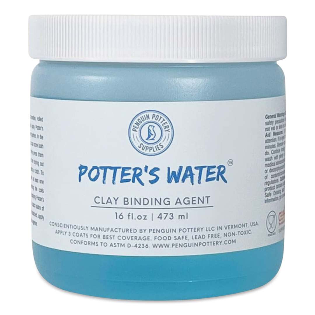 Open in modal - Penguin Pottery Potter’s Water - 16 oz Jar