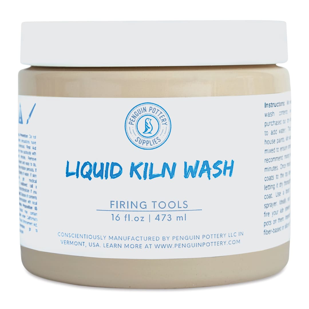 Open in modal - Penguin Pottery Liquid Kiln Wash - 16 oz Jar