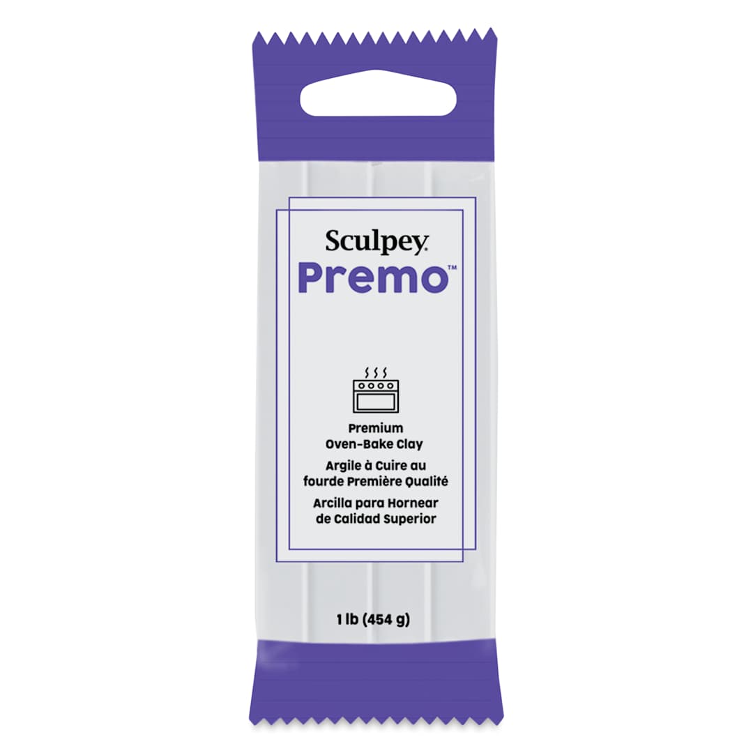 Open in modal - Sculpey Premo - 16 oz, White