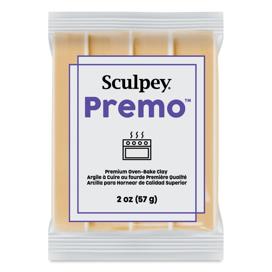 Open in modal - Sculpey Premo - 2 oz, Ecru front of packaging