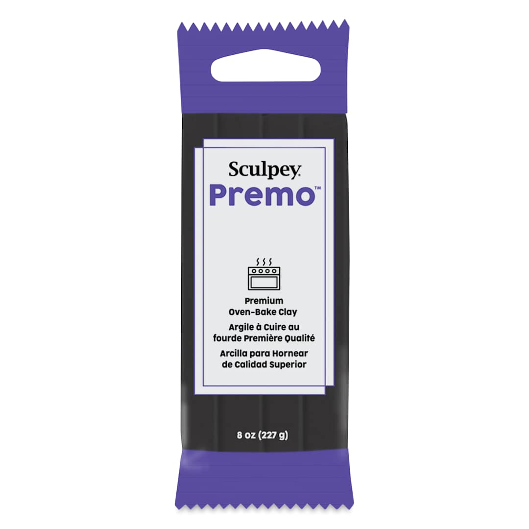 Open in modal - Sculpey Premo - 8 oz, Black