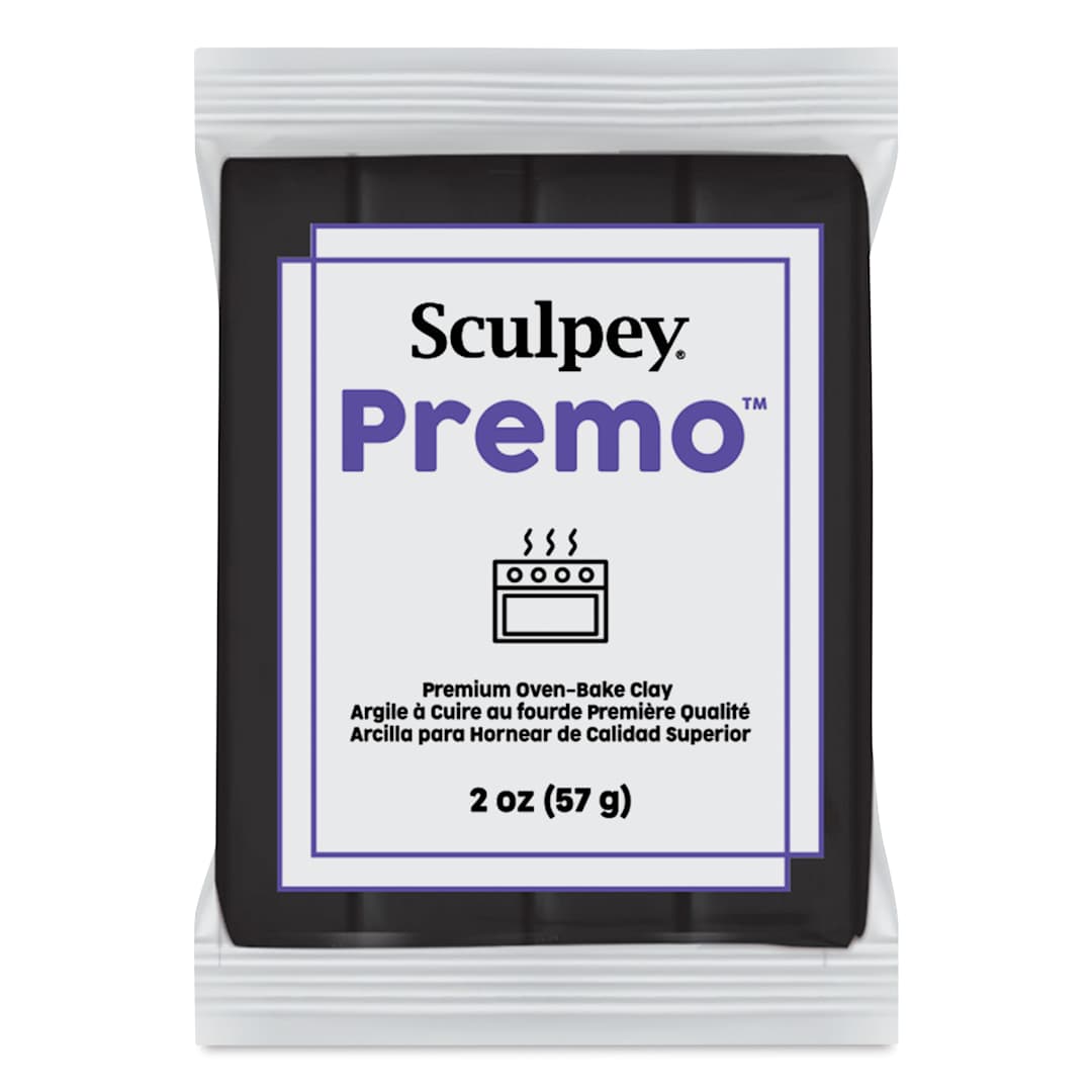 Open in modal - Sculpey Premo - 2 oz, Black