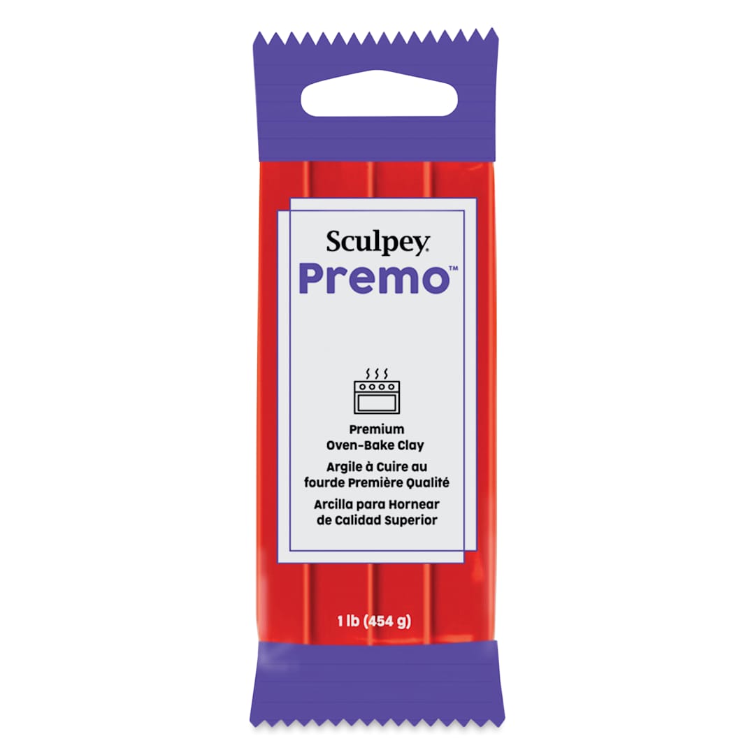 Open in modal - Sculpey Premo - 16 oz, Cadmium Red