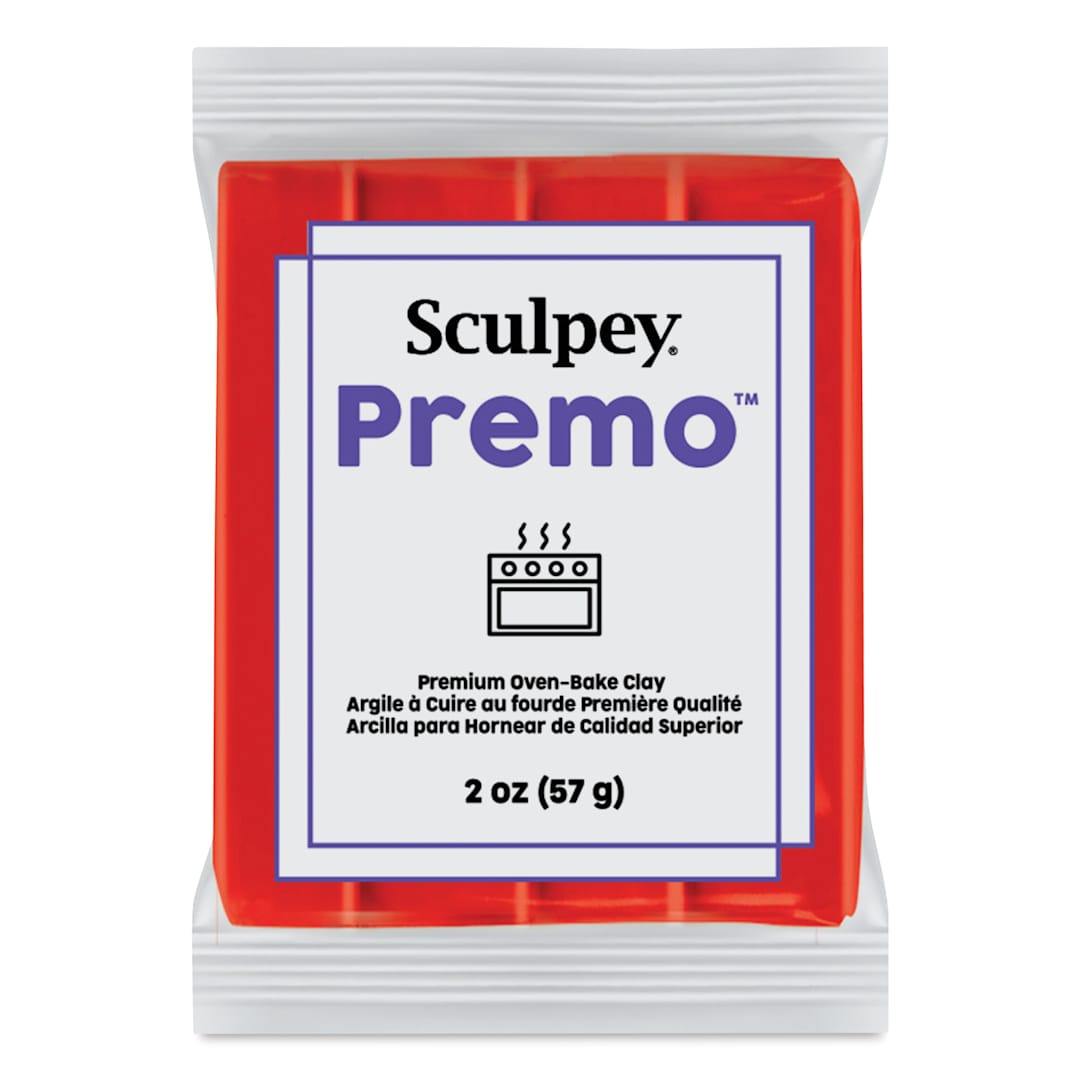 Open in modal - Sculpey Premo - 2 oz, Cadmium Red