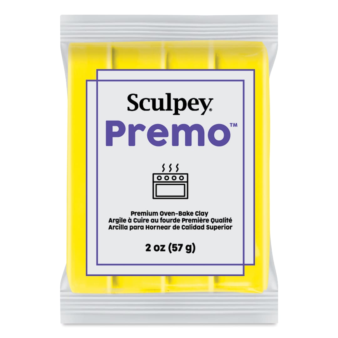 Open in modal - Sculpey Premo - 2 oz, Zinc Yellow
