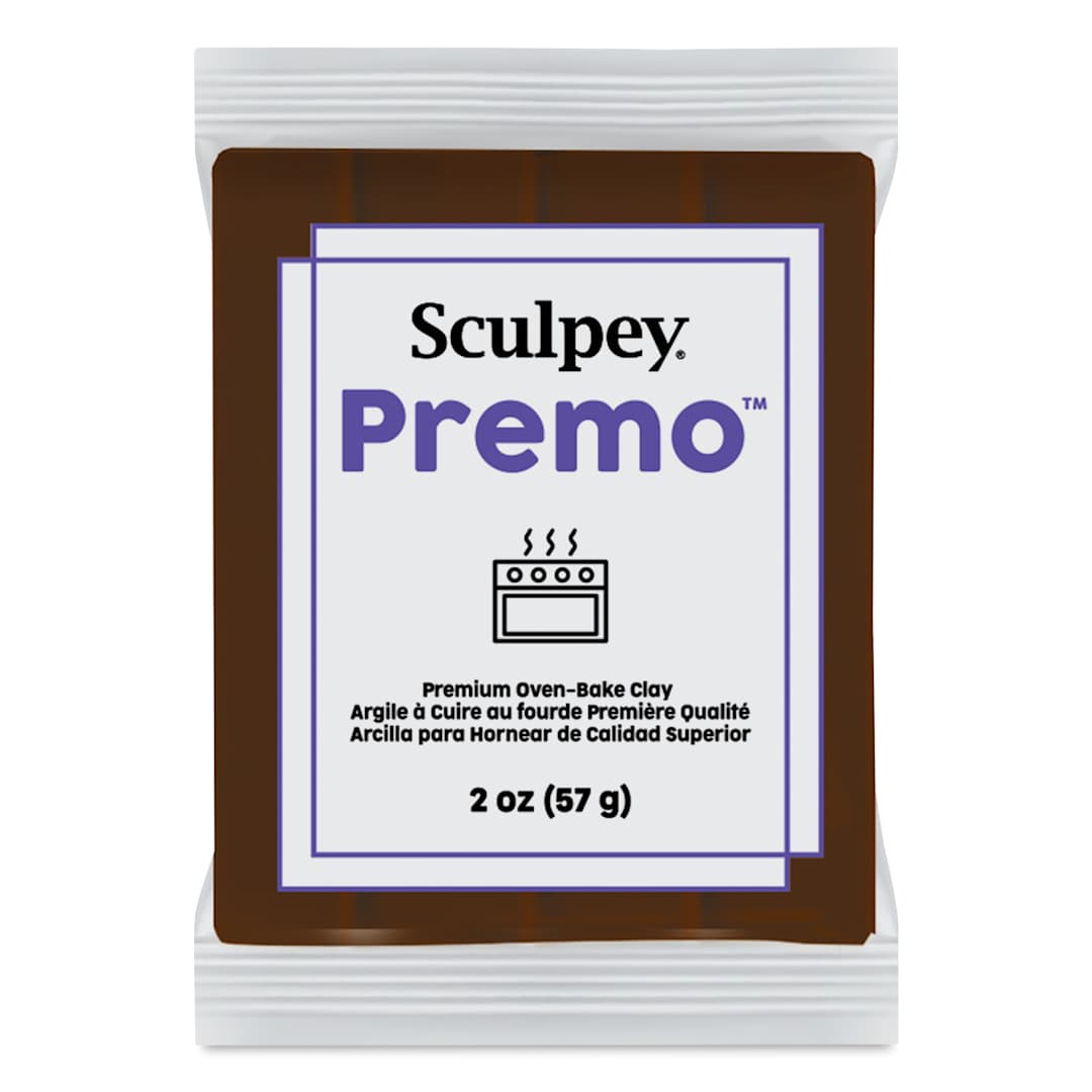 Open in modal - Sculpey Premo - 2 oz, Burnt Umber