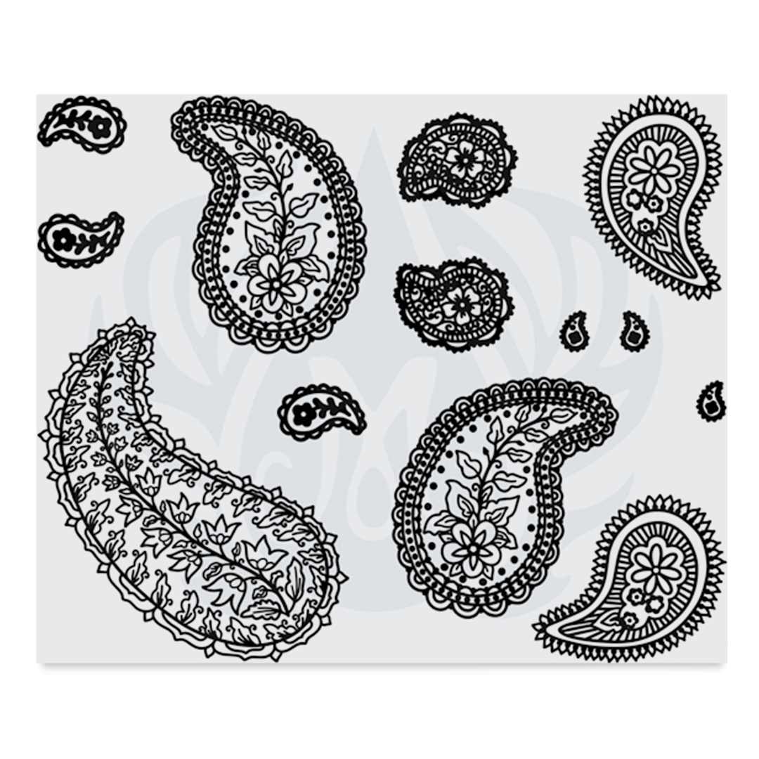 Open in modal - Mayco Designer Silkscreens - Paisley Individual Designs