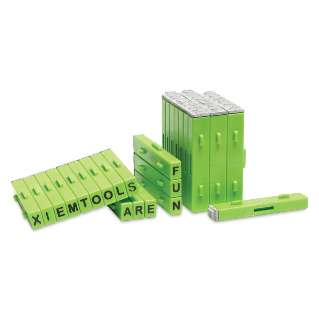 Open in modal - Xiem Studio Attachable Stamps - Uppercase Letters, Set of 36