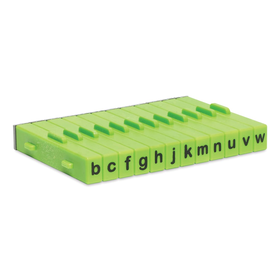 Open in modal - Xiem Tools Attachable Stamp Set - Set of 12, Lowercase Letters