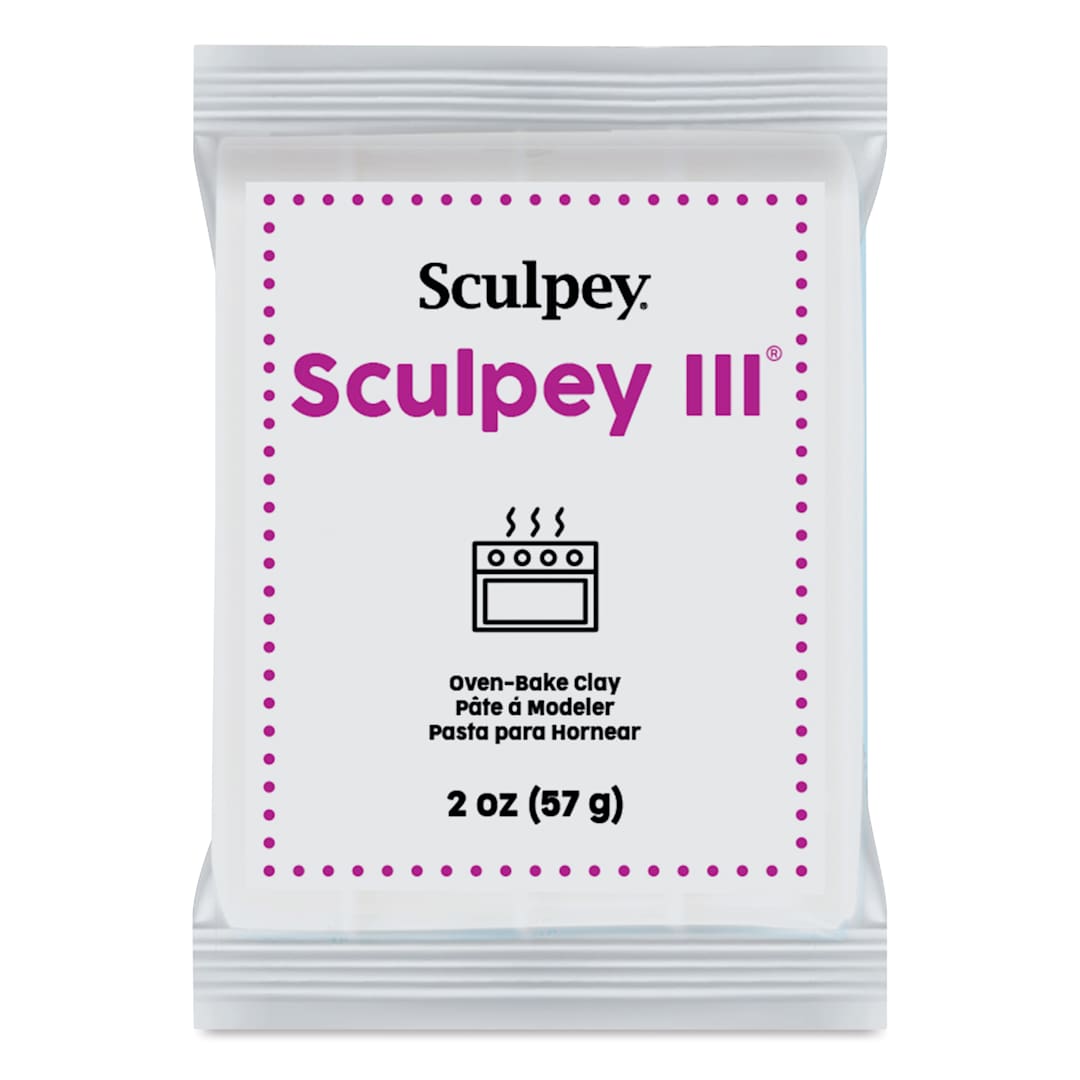 Open in modal - Sculpey III - 2 oz, White