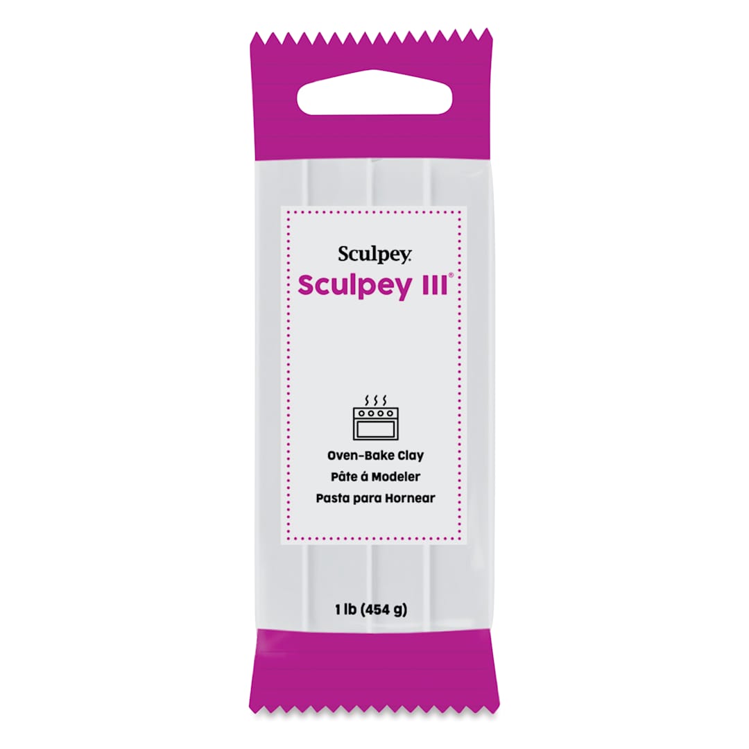 Open in modal - Sculpey III - 1 lb, White