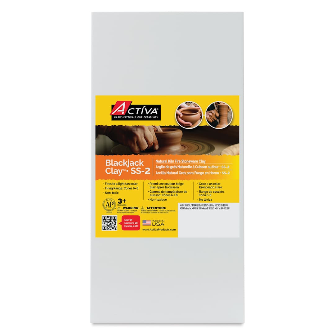 Open in modal - Activa Blackjack Clay - 25 lb, packaging