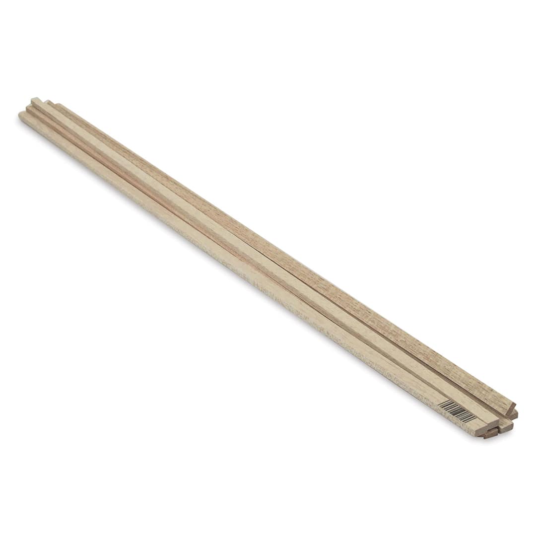 Open in modal - Midwest Products Balsa Wood Strips - 6 Pieces, 1/4" x 1/2" x 36"