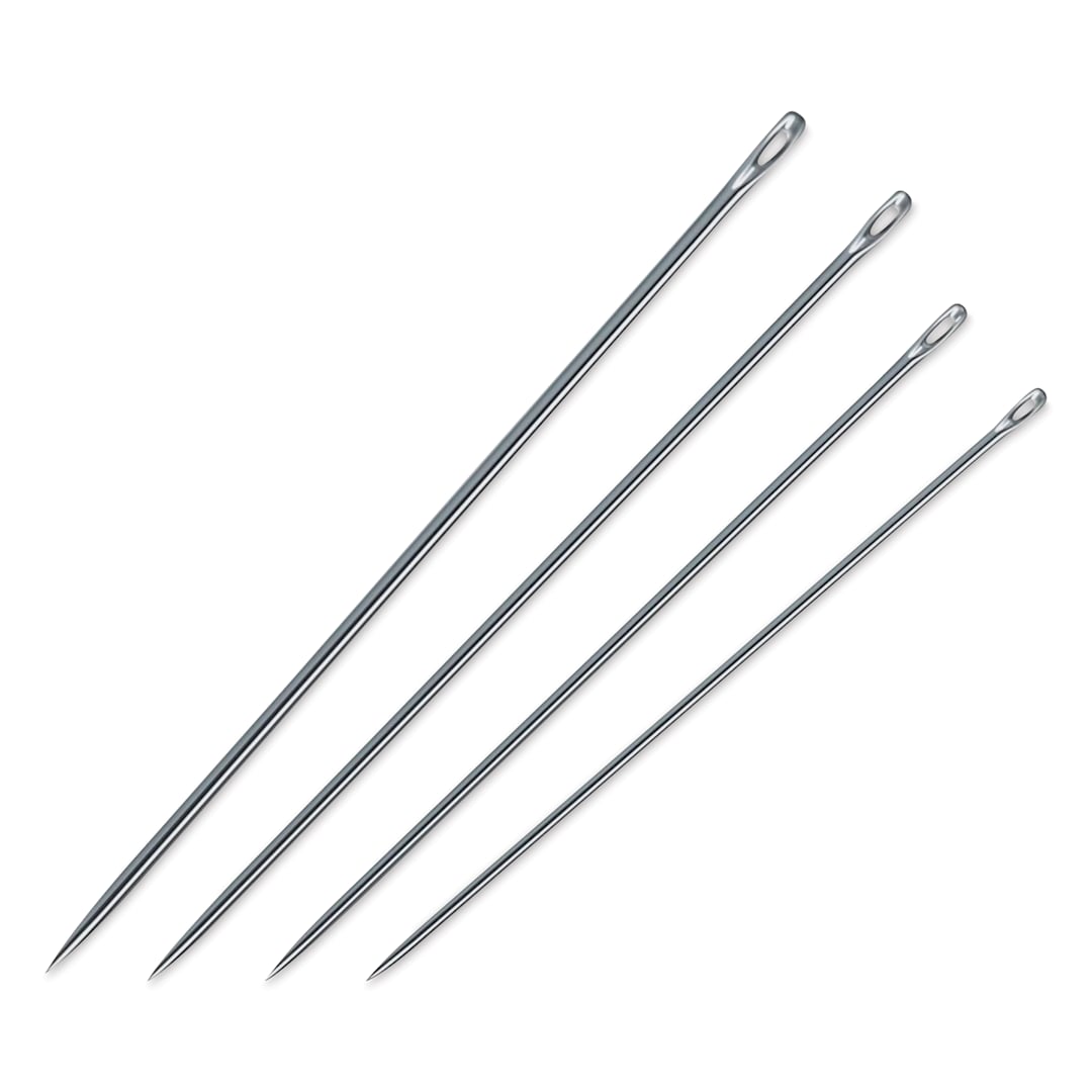 Open in modal - Dritz Sharps Hand Needles - Size 5/10, Pkg of 20 one needle of each size