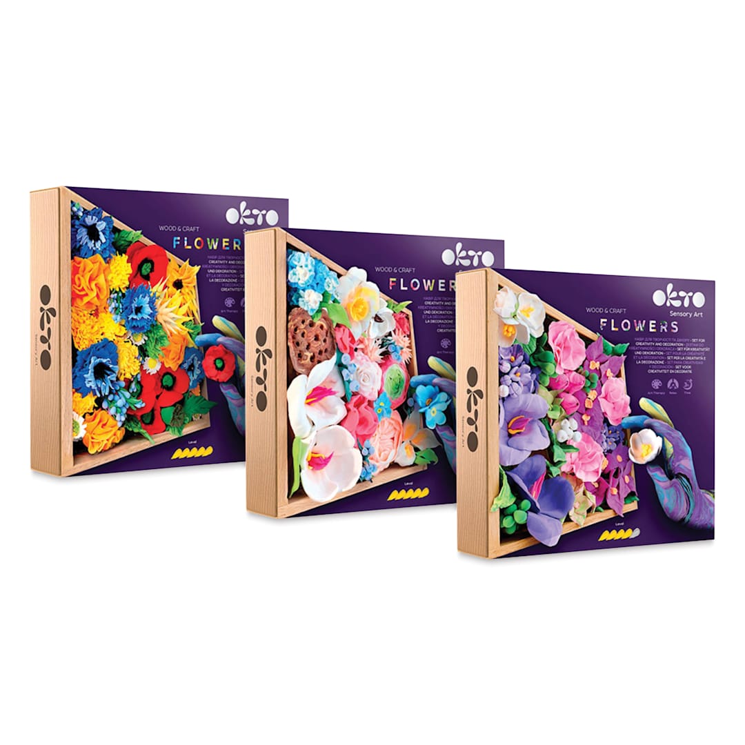 Open in modal - Okto Sensory Art DIY Wood & Craft Clay Kits