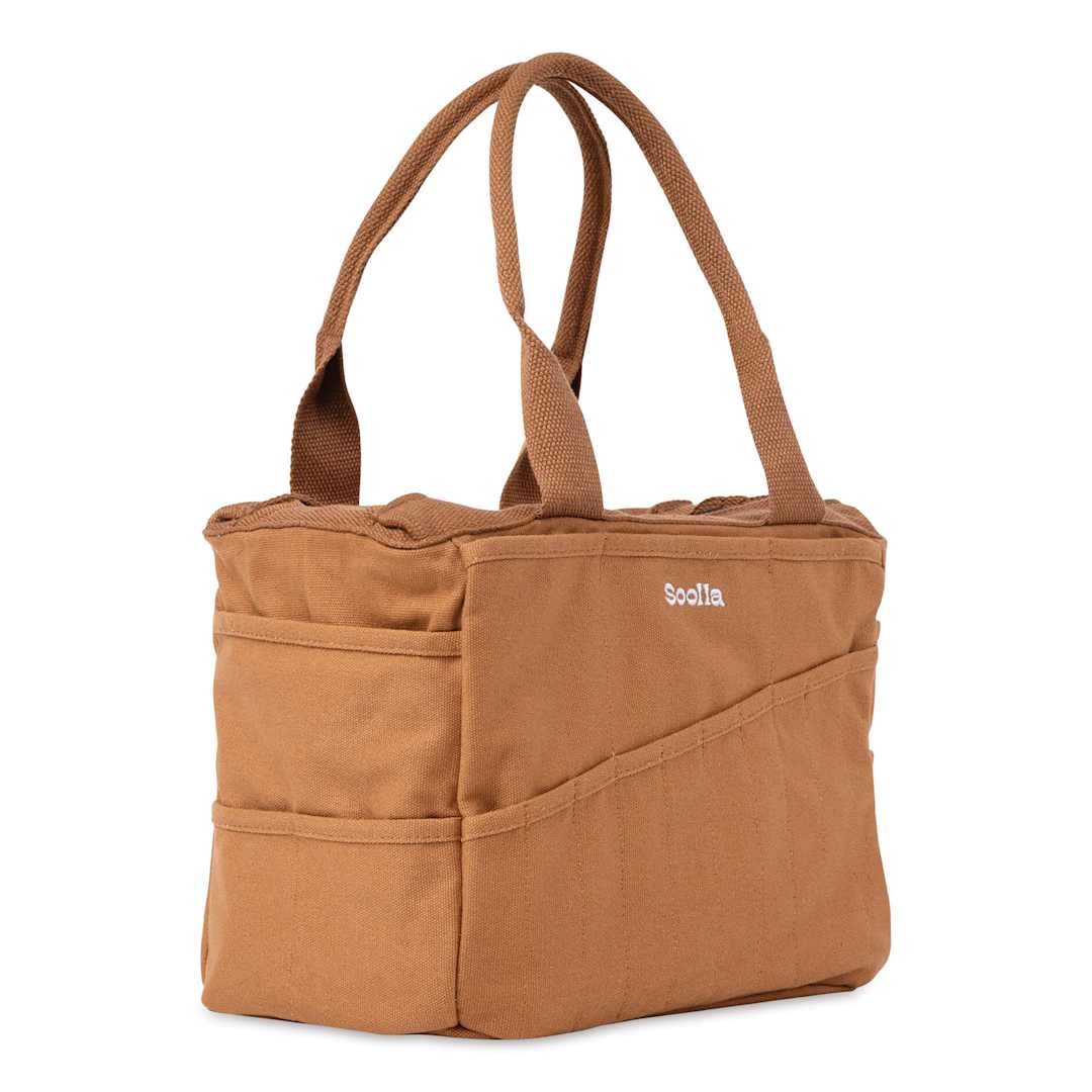 Open in modal - Soolla Studio Art Supply & Pottery Tool Bag - Cinnamon