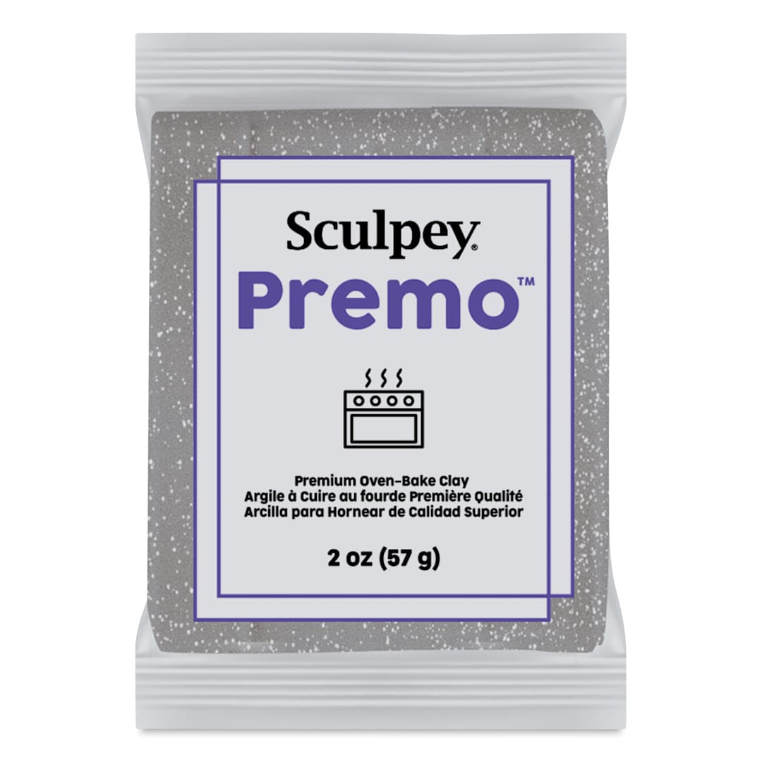 Open in modal - Sculpey Premo - 2 oz, White Gold, Glitter