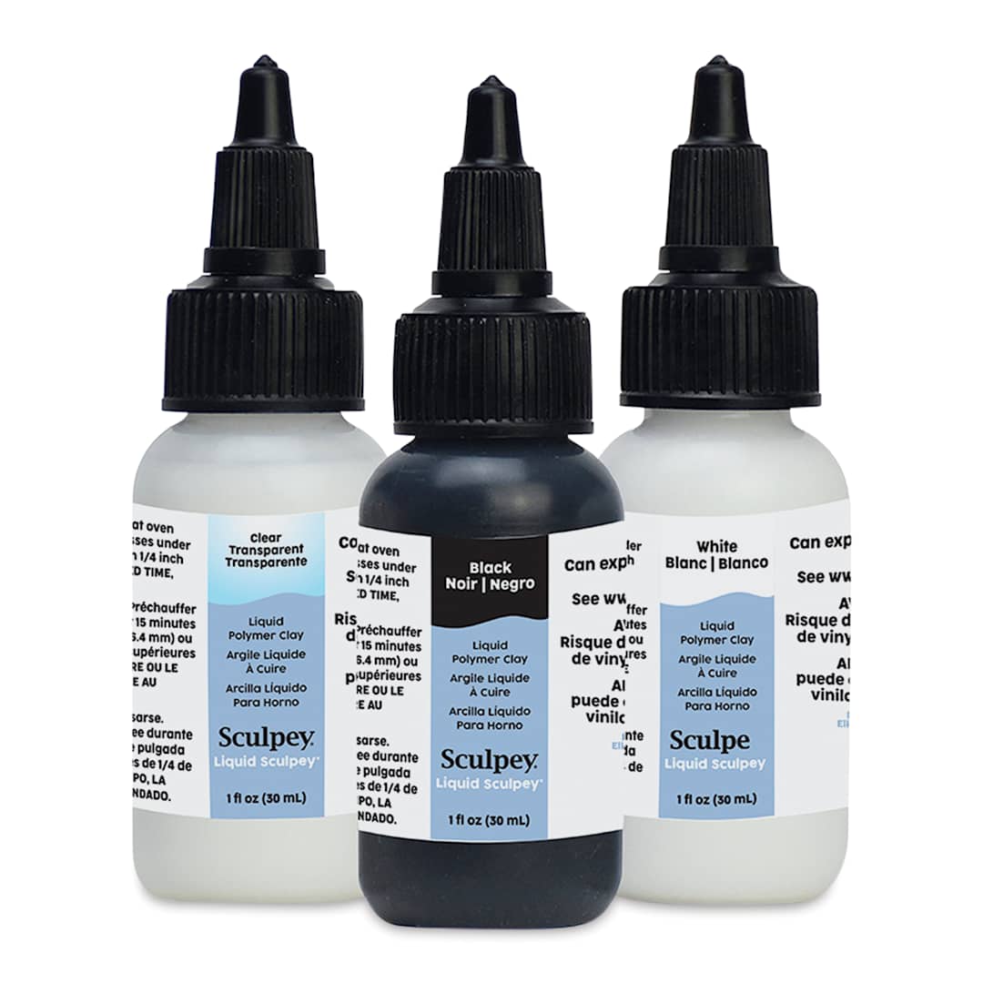 Open in modal - Liquid Sculpey Multi-Pack - Basic Colors Multi-Pack, Set of 3