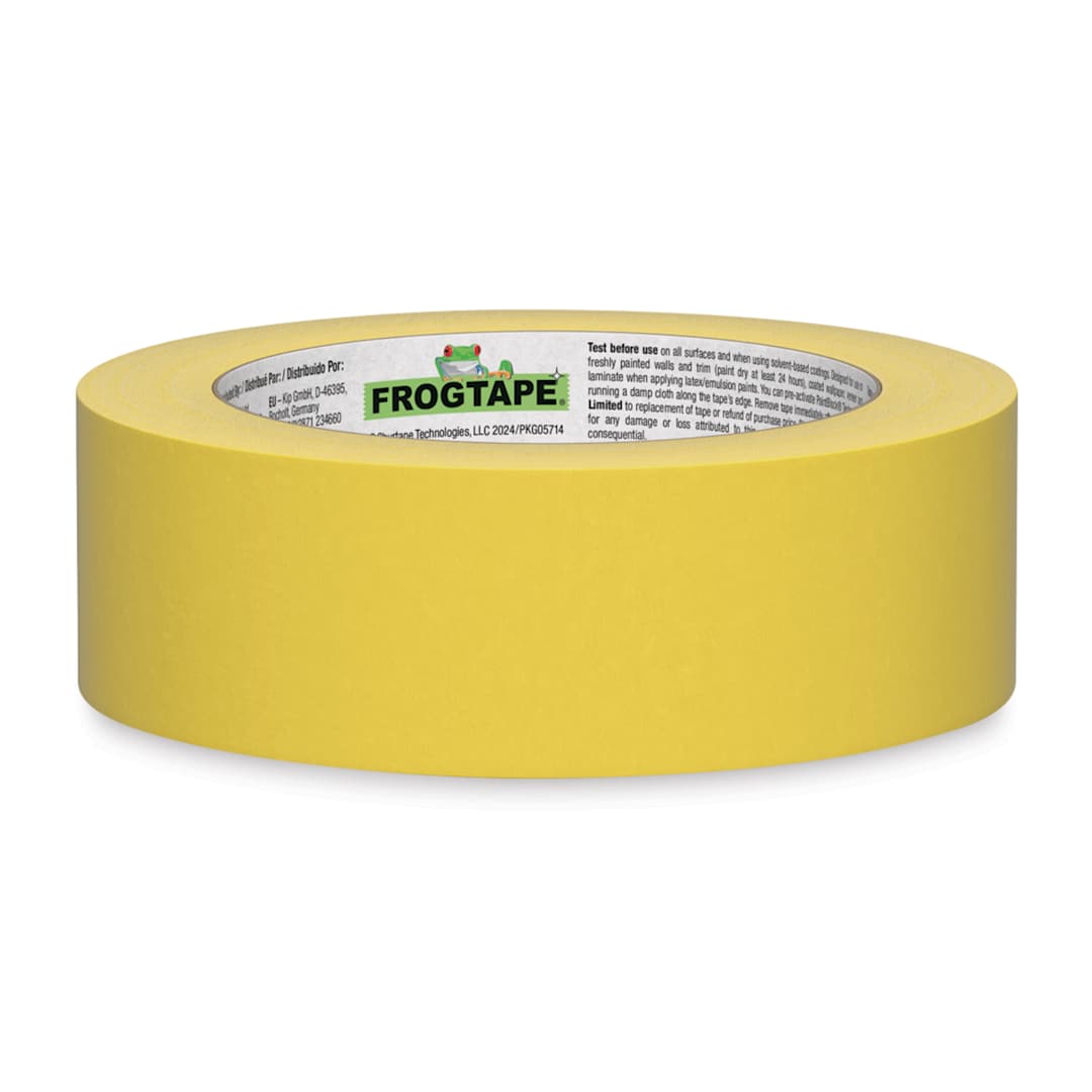 Open in modal - FrogTape Delicate Surface Painter's Tape - 1.41" x 60 yds Roll