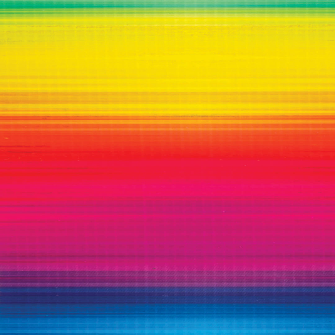 Open in modal - Duck Tape Prints - Ombre Rainbow, 1.88" x 10 yds close-up
