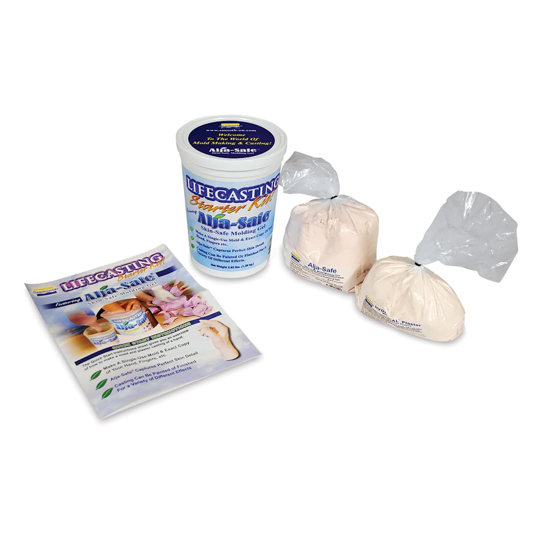 Open in modal - Smooth-On Alja-Safe - Components of Starter Kit shown
