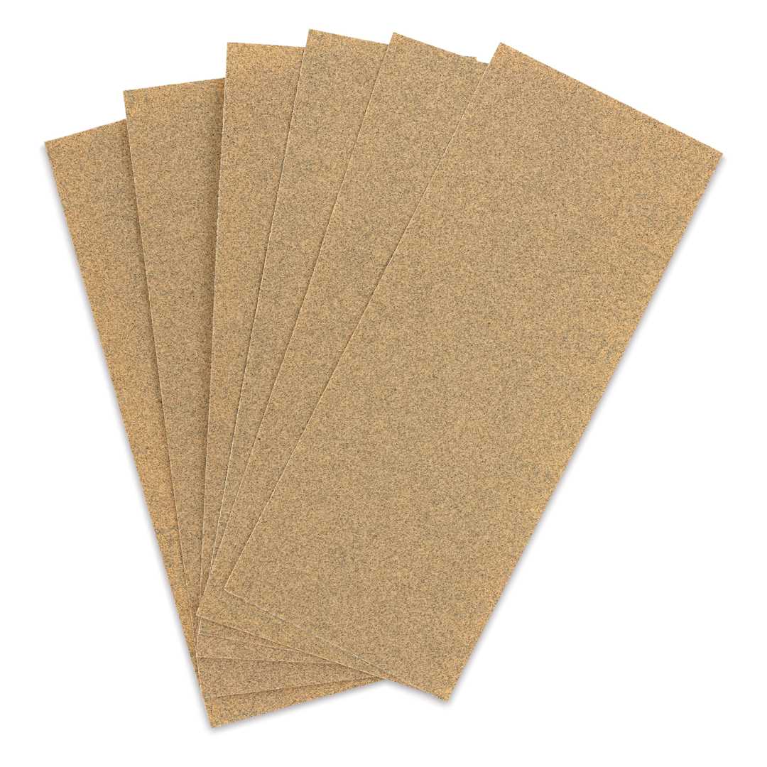Open in modal - 3M General Purpose Sandpaper - Pkg of 6, Medium Grit 100-C, 3.6" x 9"