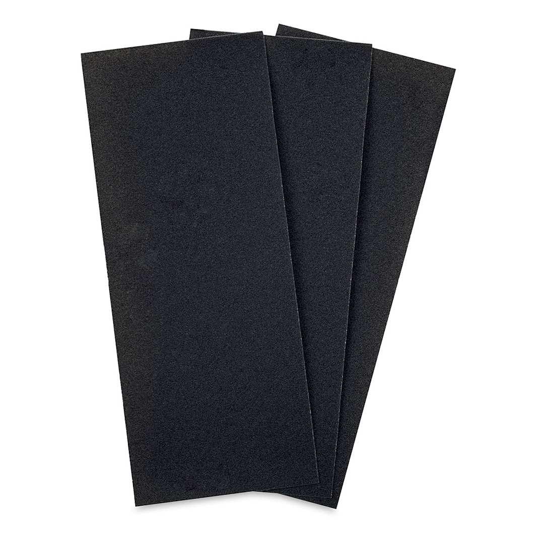 Open in modal - Art Alternatives Sandpaper - Three Coarse Texture sheets shown in upright fan