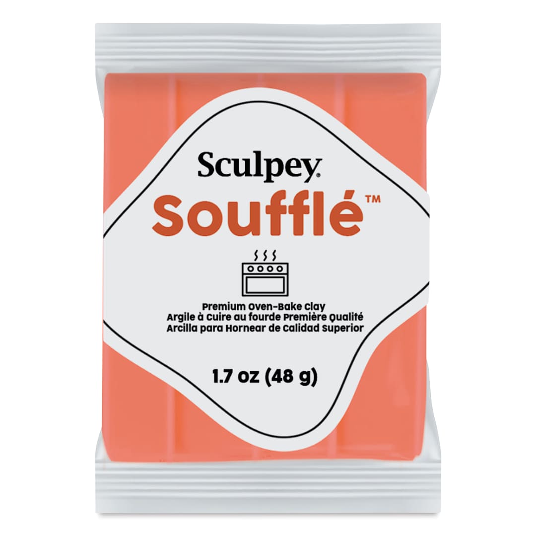 Open in modal - Sculpey Souffle - Mandarin, 1.7 oz Bar