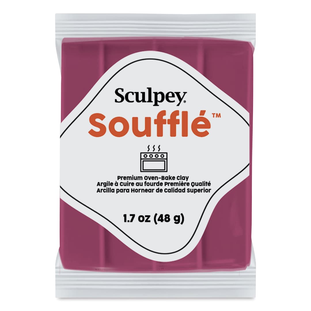 Open in modal - Sculpey Souffle - Cabernet, 1.7 oz Bar