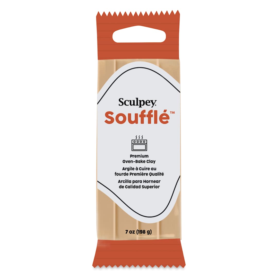Open in modal - Sculpey Souffle - Latte, 7 oz Bar