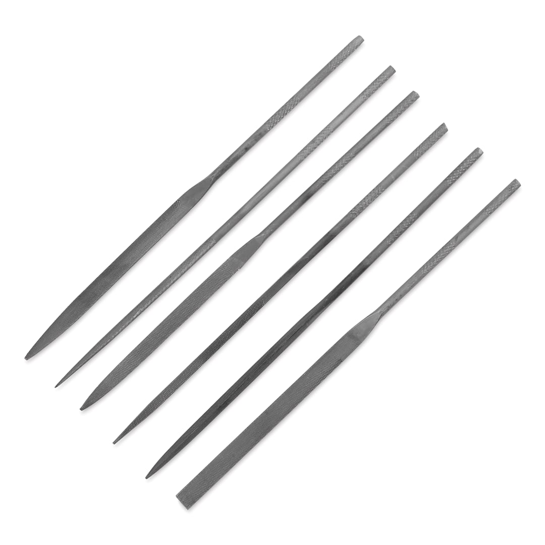 Open in modal - GreatNeck Needle Files - Set of 6