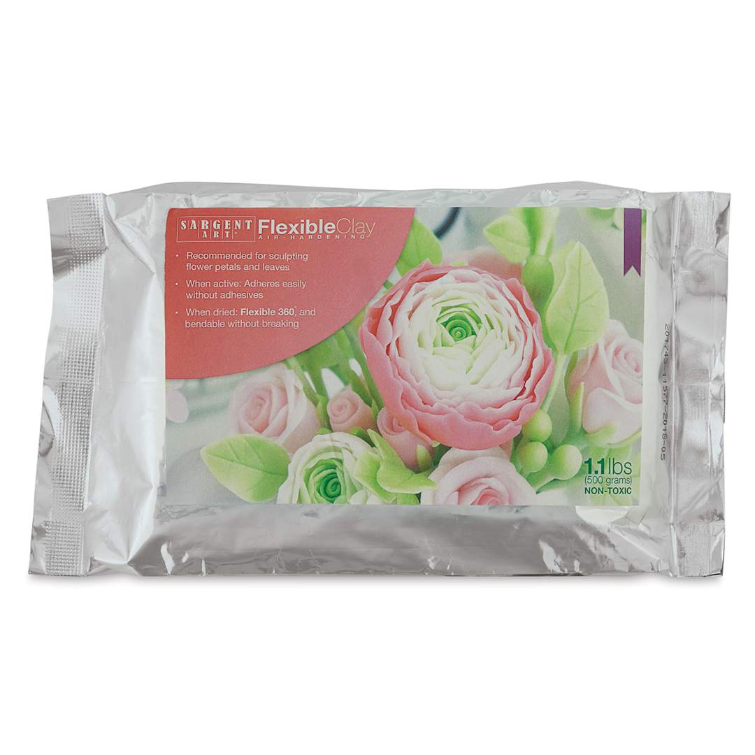 Open in modal - Sargent Art Flexible Clay - Front of 1 lb package
