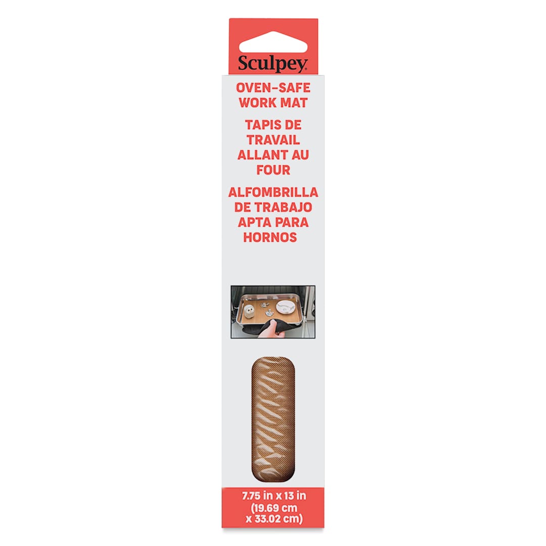 Open in modal - Sculpey Work 'n Bake Mat front of packaging
