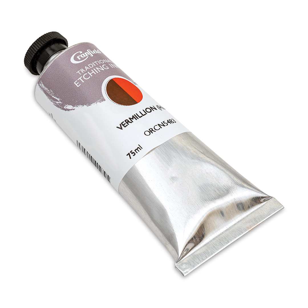 Open in modal - Cranfield Traditional Etching Ink - Vermilion, 75 ml