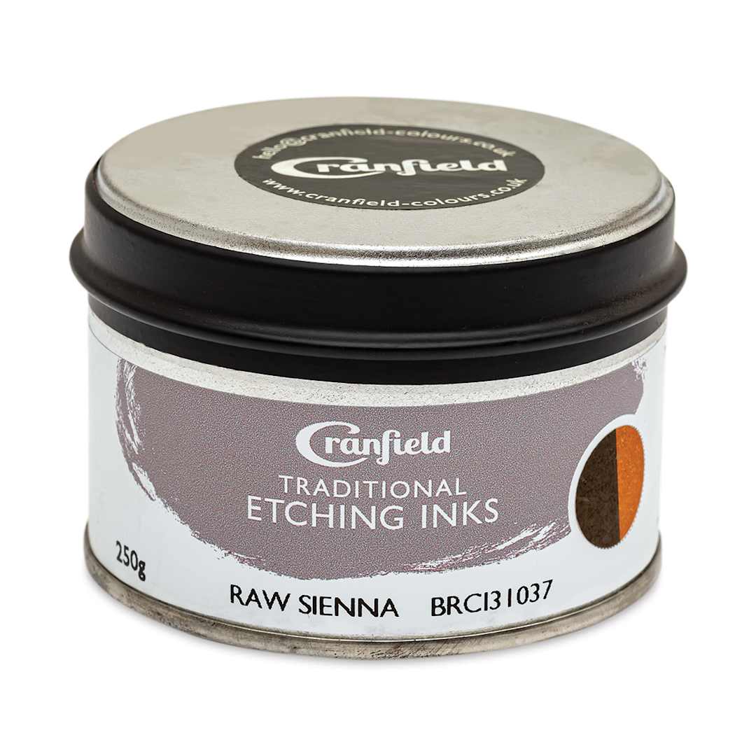 Open in modal - Cranfield Traditional Etching Ink - Raw Sienna, 250 g - front